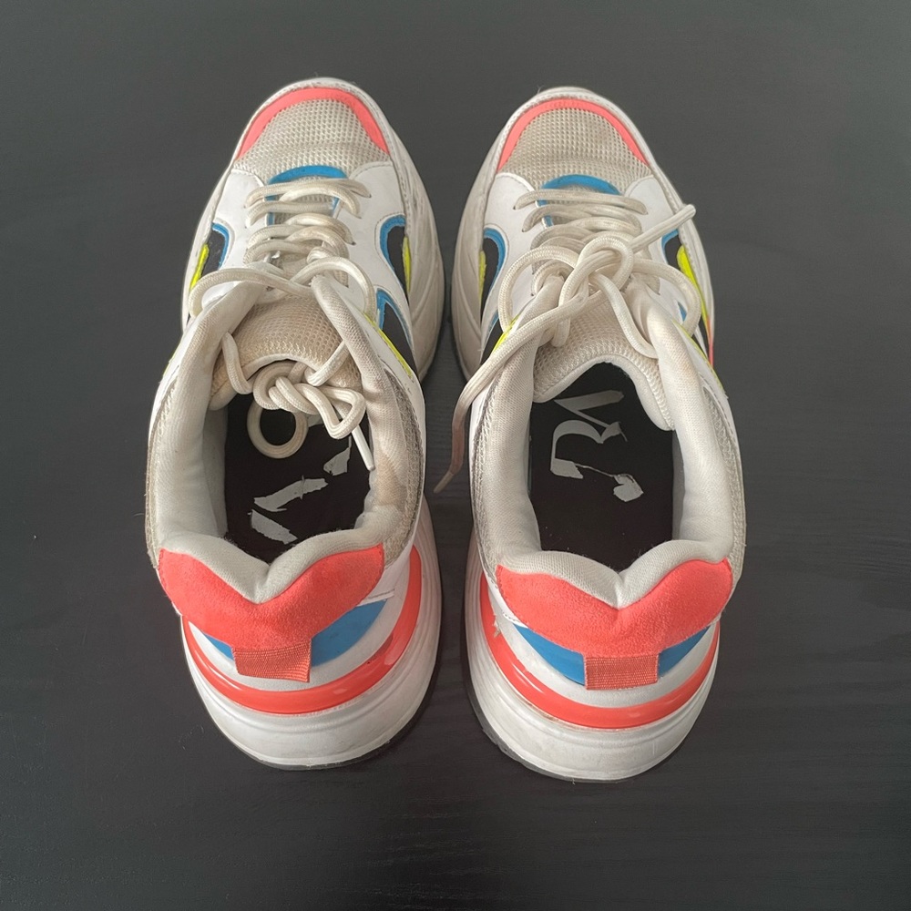 Zara multicolor sneaker white - Picture 7 of 8
